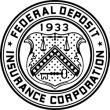 US Federal Deposit Insurance Corporation Official Seal 