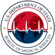 US Department of State Bureau of Medical Services Official Seal